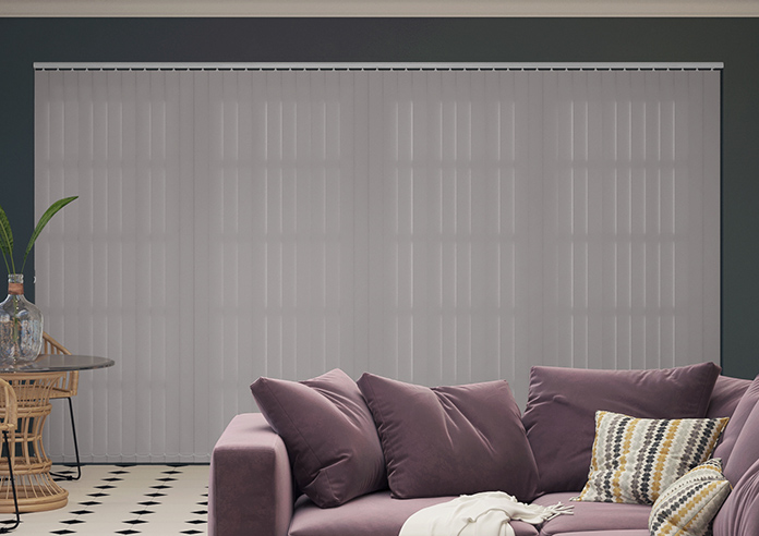 Flourish, Winter Grey - Vertical Blind - Image 6